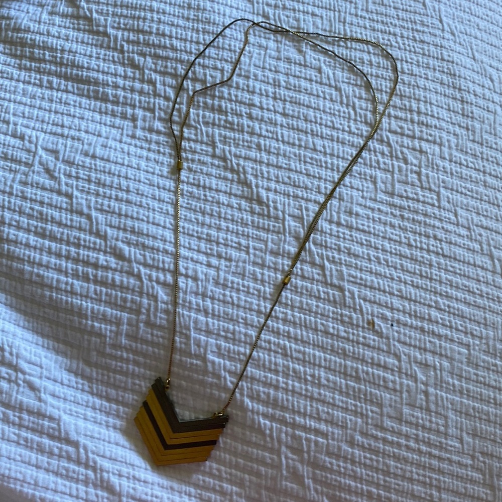 Madewell arrow stack necklace